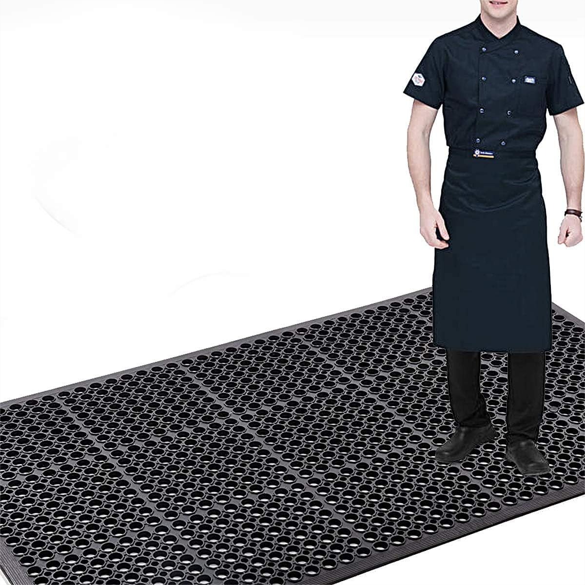 Bar Mat Rubber - Commercial Anti-Fatigue Drainage Rubber Mat 83