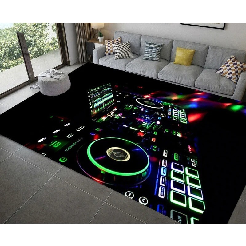 Home Bar Lounge - 3D DJ Music Screen Keyboard Area