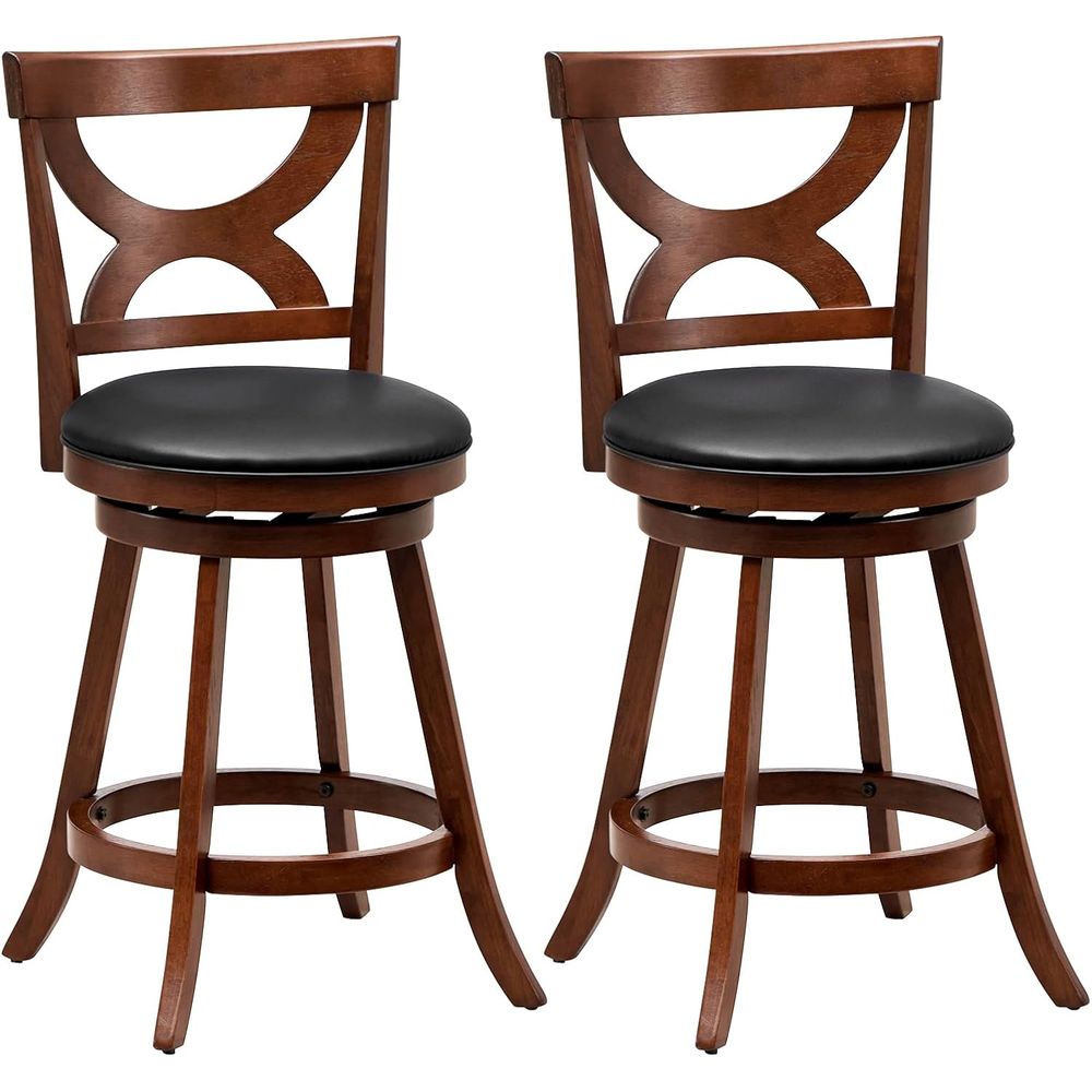 Home Bar Stools - Bar Stools Set o 2, 24''