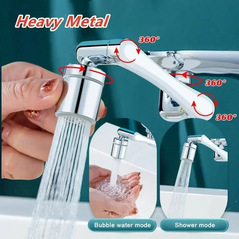 Home Bar Sink - Household Universal Rotation Faucet Sprayer Head