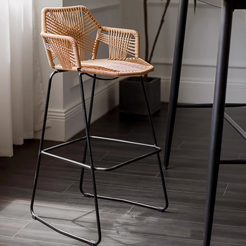 Scandinavian Rattan Bar Stool  - Home Bar Lounge incelemesi ve fiyatı