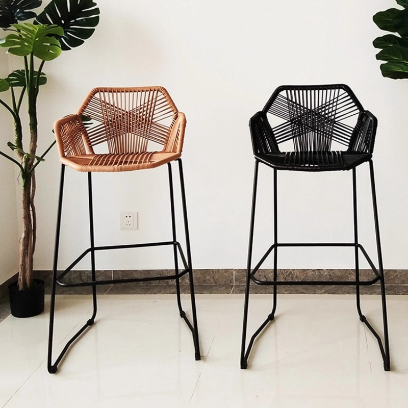 Scandinavian Rattan Bar Stool  - Home Bar Lounge incelemesi ve fiyatı