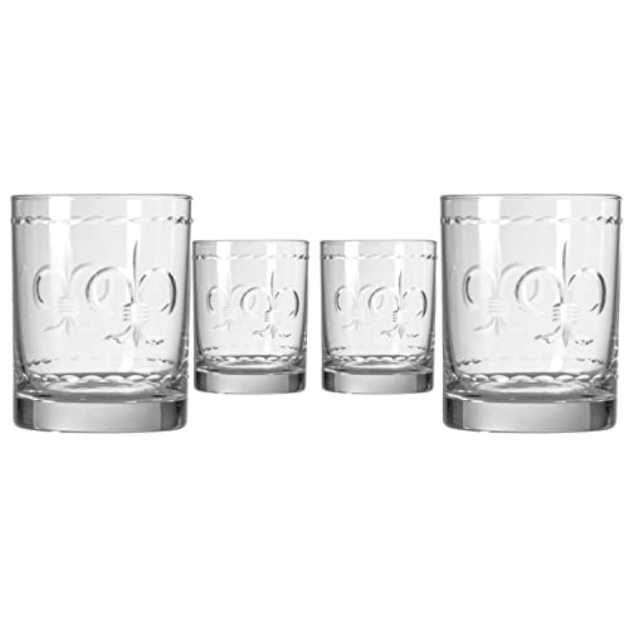 Fleur De Lis Double Old Fashio - Old Fashioned Glass incelemesi ve fiyatı