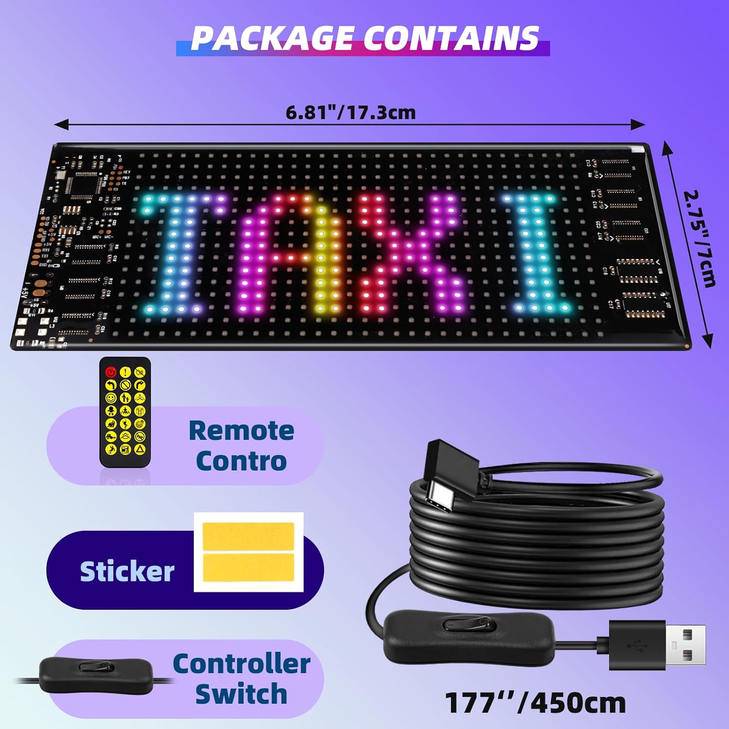 Programmable LED Matrix Panel  - Home Bar Signs incelemesi ve fiyatı