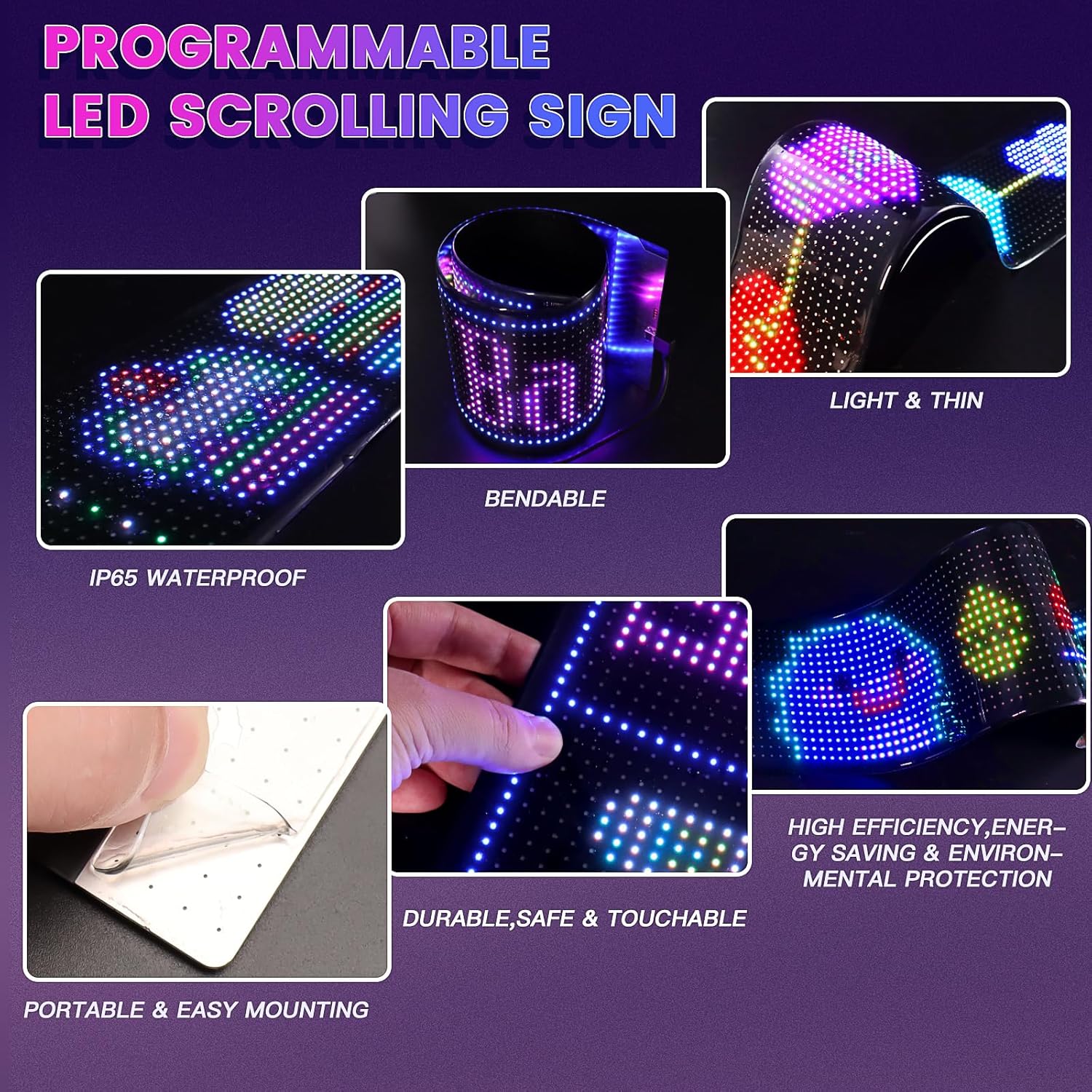 Programmable LED Matrix Panel  - Home Bar Signs incelemesi ve fiyatı