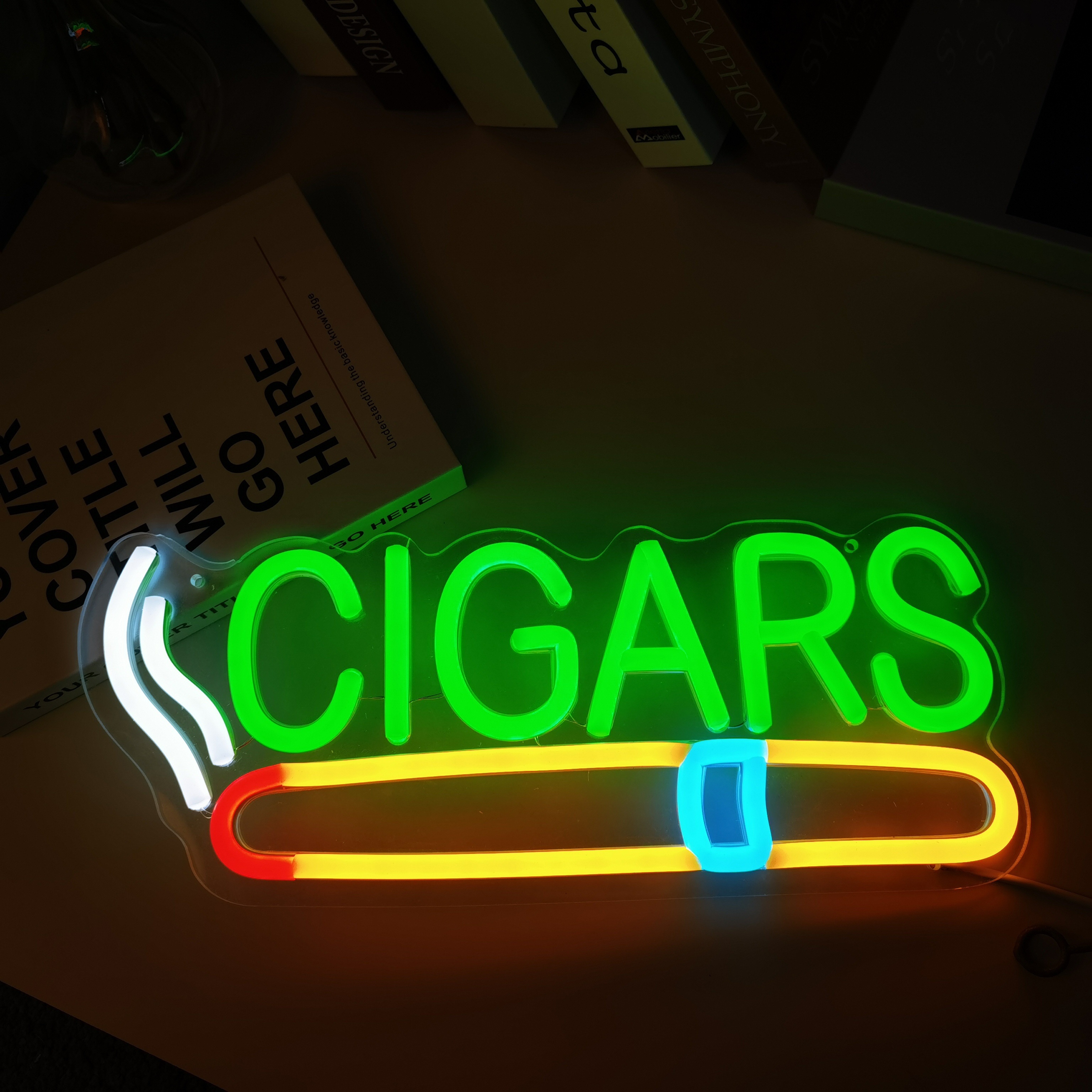 Cigar Shop Neon Sign, For Home - Home Bar Lounge incelemesi ve fiyatı
