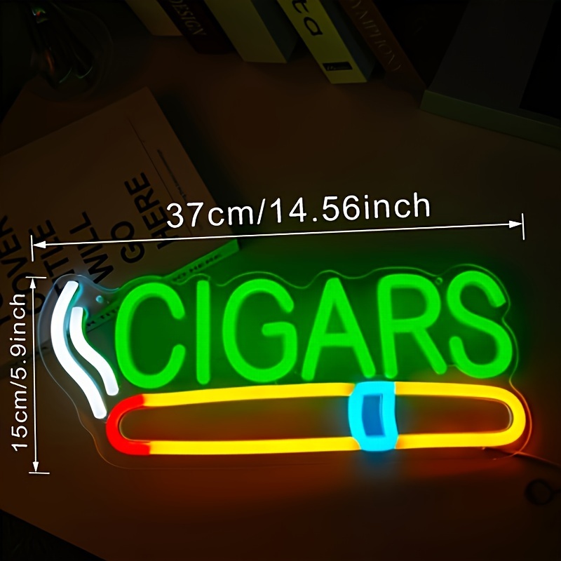 Cigar Shop Neon Sign, For Home - Home Bar Lounge incelemesi ve fiyatı