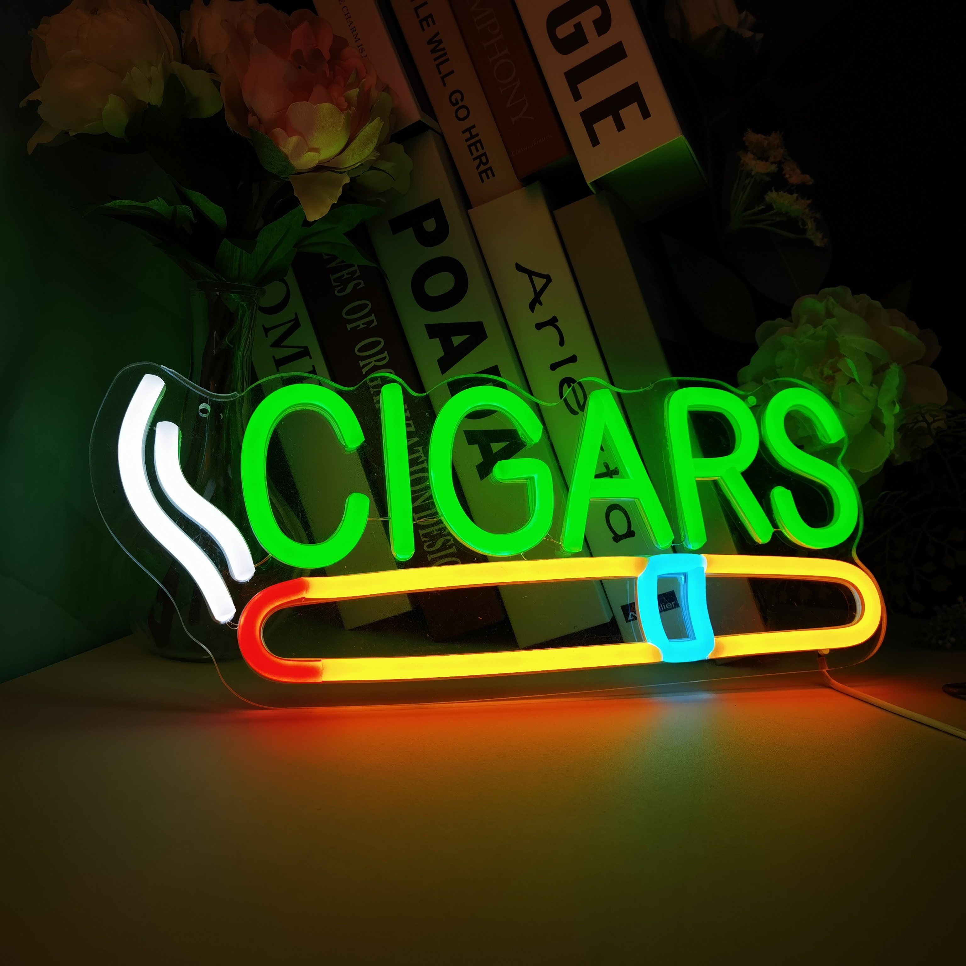 Cigar Shop Neon Sign, For Home - Home Bar Lounge incelemesi ve fiyatı