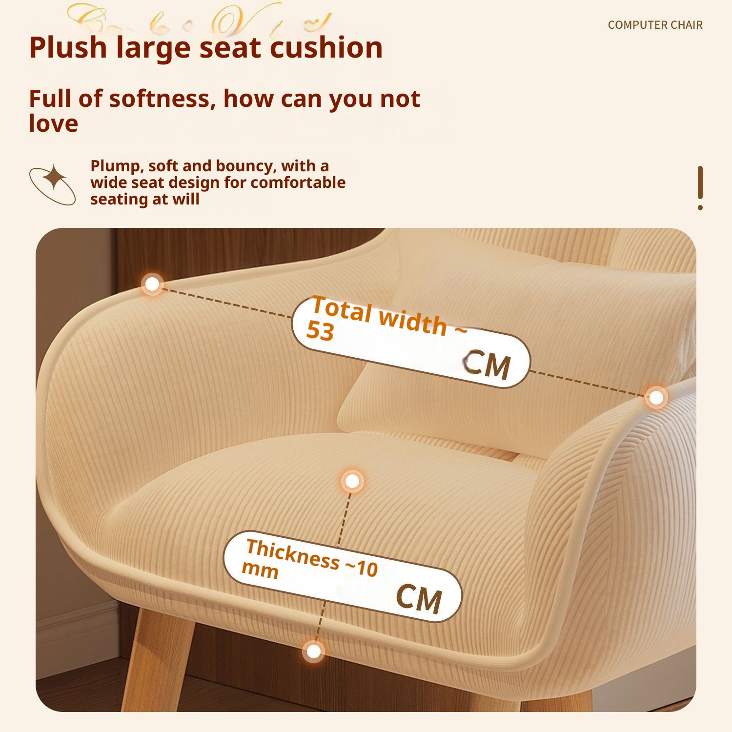 Bedroom chair, backrest makeup - Home Bargains incelemesi ve fiyatı