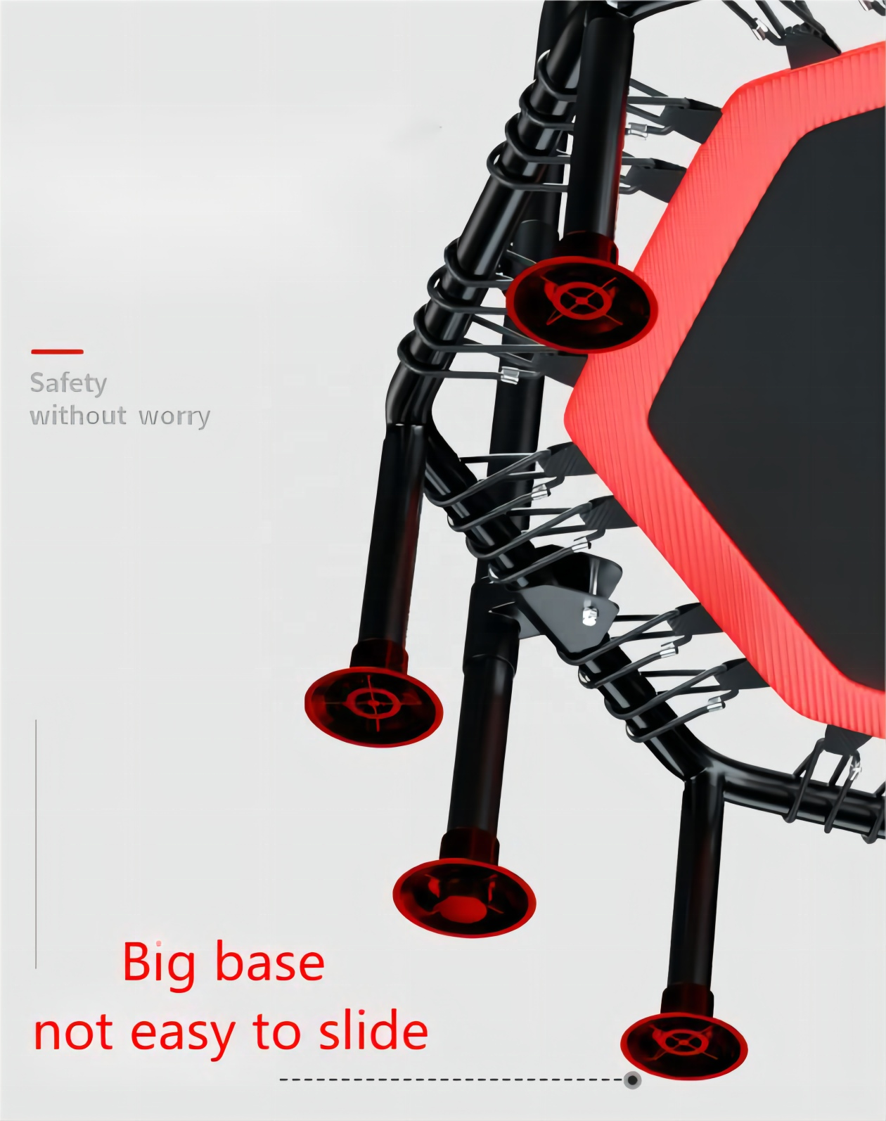 Trampoline with Adjustable Han - Home Bar And Gym incelemesi ve fiyatı