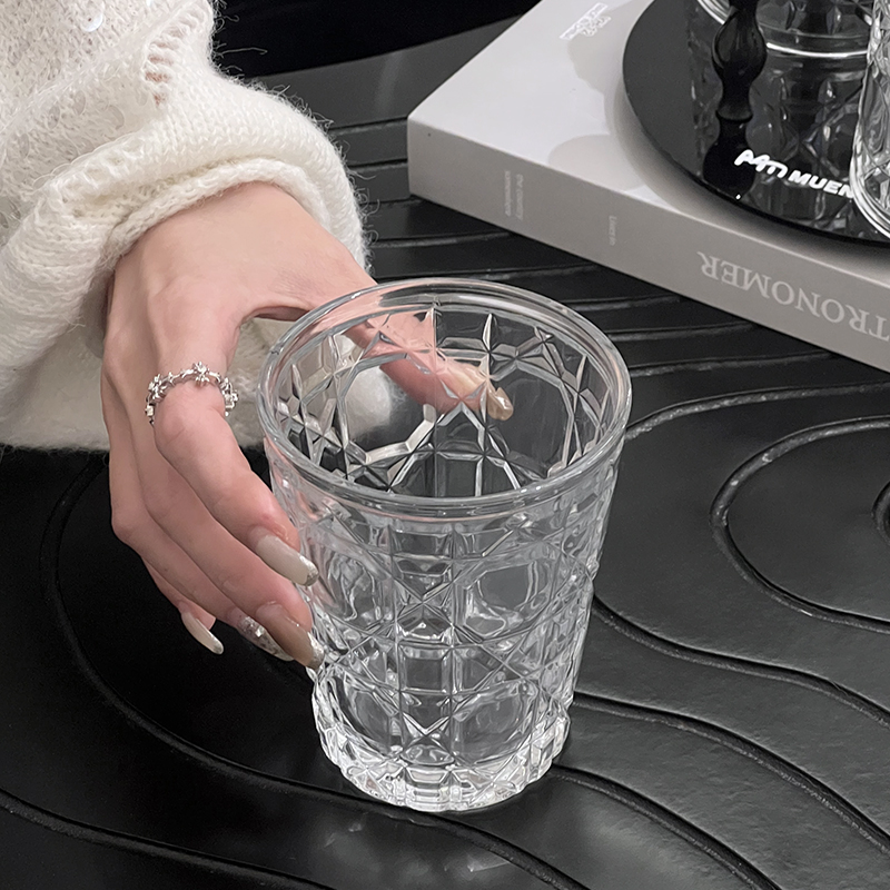 2pcs 310ml Vintage Diamond Pat - Old Fashioned Glass incelemesi ve fiyatı