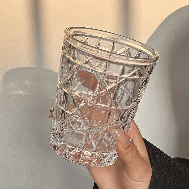 2pcs 310ml Vintage Diamond Pat - Old Fashioned Glass incelemesi ve fiyatı