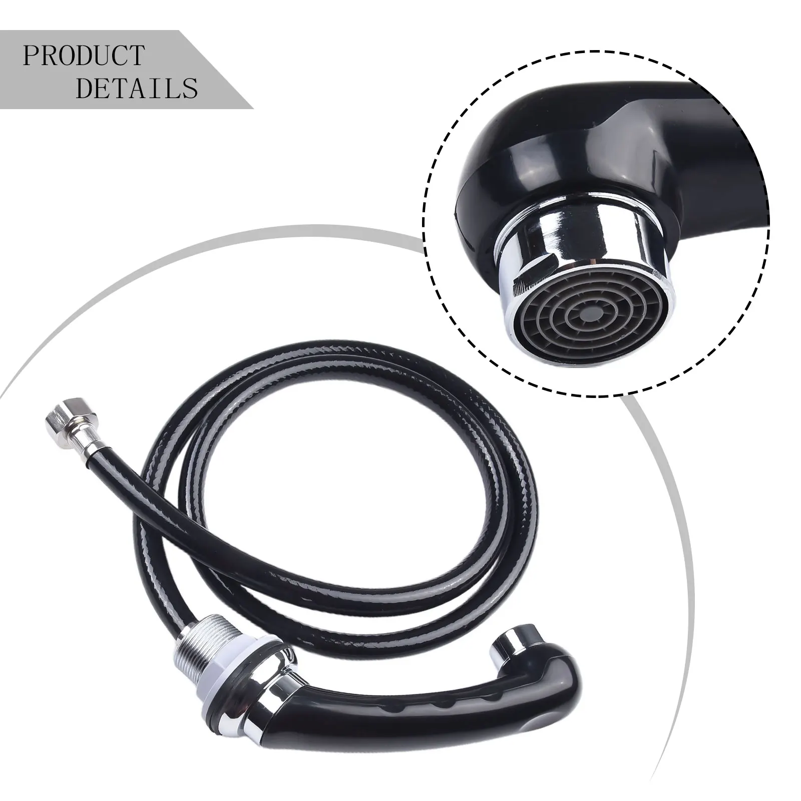 1Pc Shower Head With Hose Sham - Home Bar Sink incelemesi ve fiyatı