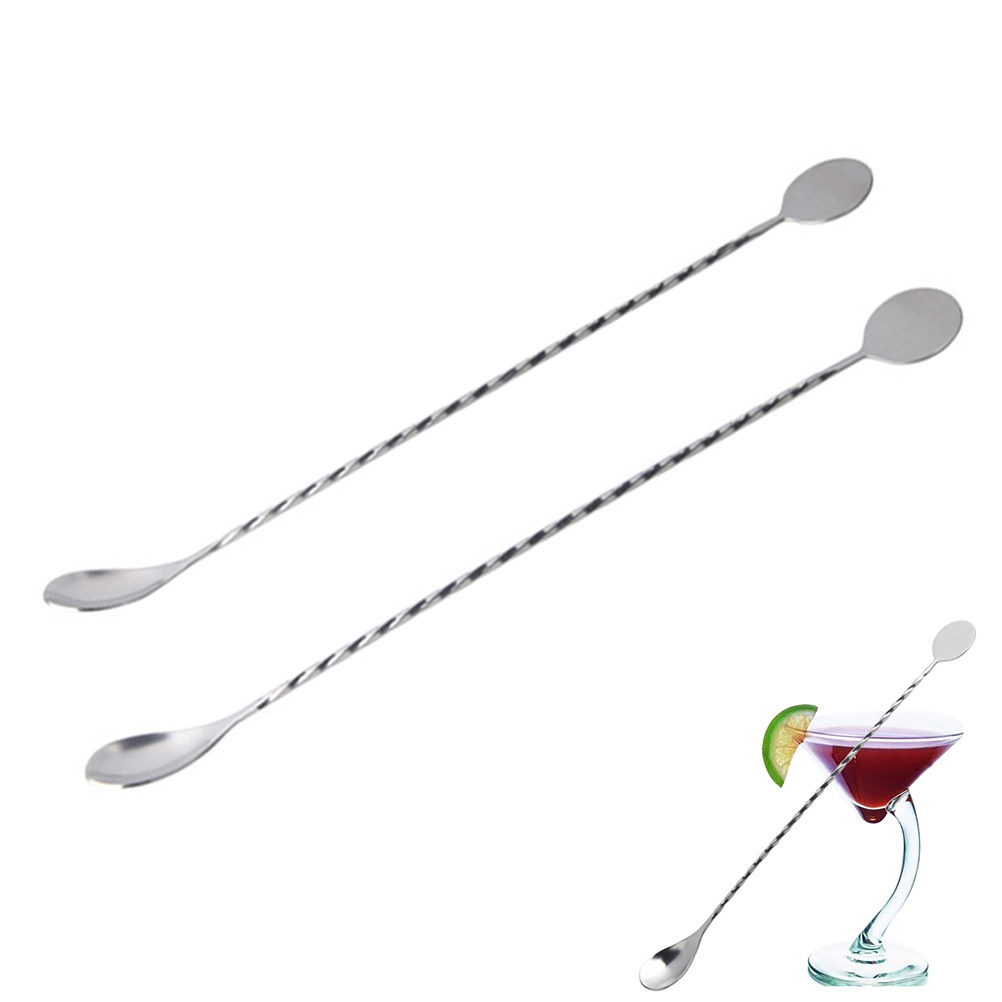 2Pcs Cocktail Bar Spoon Twiste - Bar Spoon Twisted incelemesi ve fiyatı