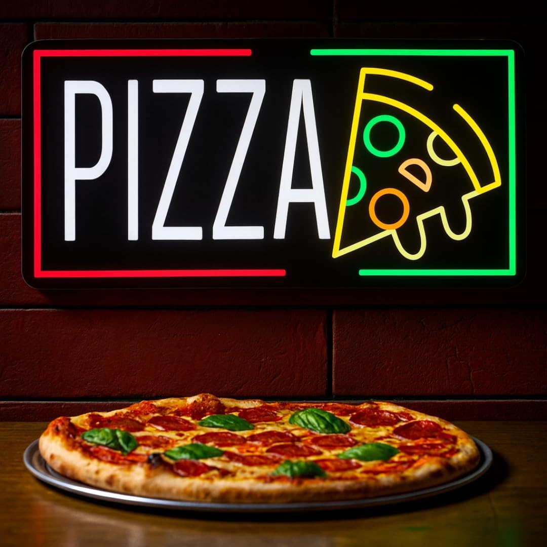 Pizza Neon Sign Business USB L - Home Bar Signs incelemesi ve fiyatı