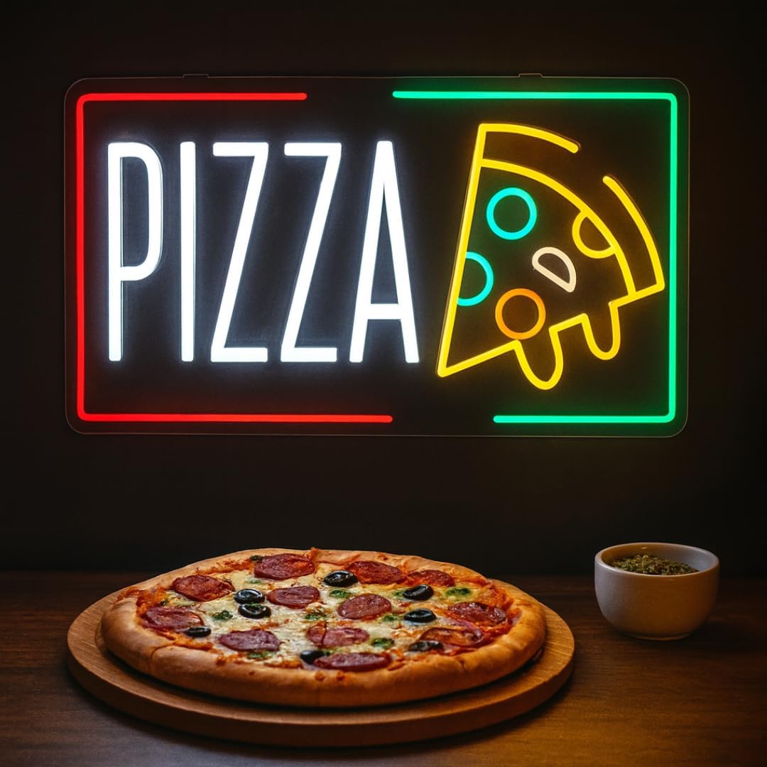 Pizza Neon Sign Business USB L - Home Bar Signs incelemesi ve fiyatı
