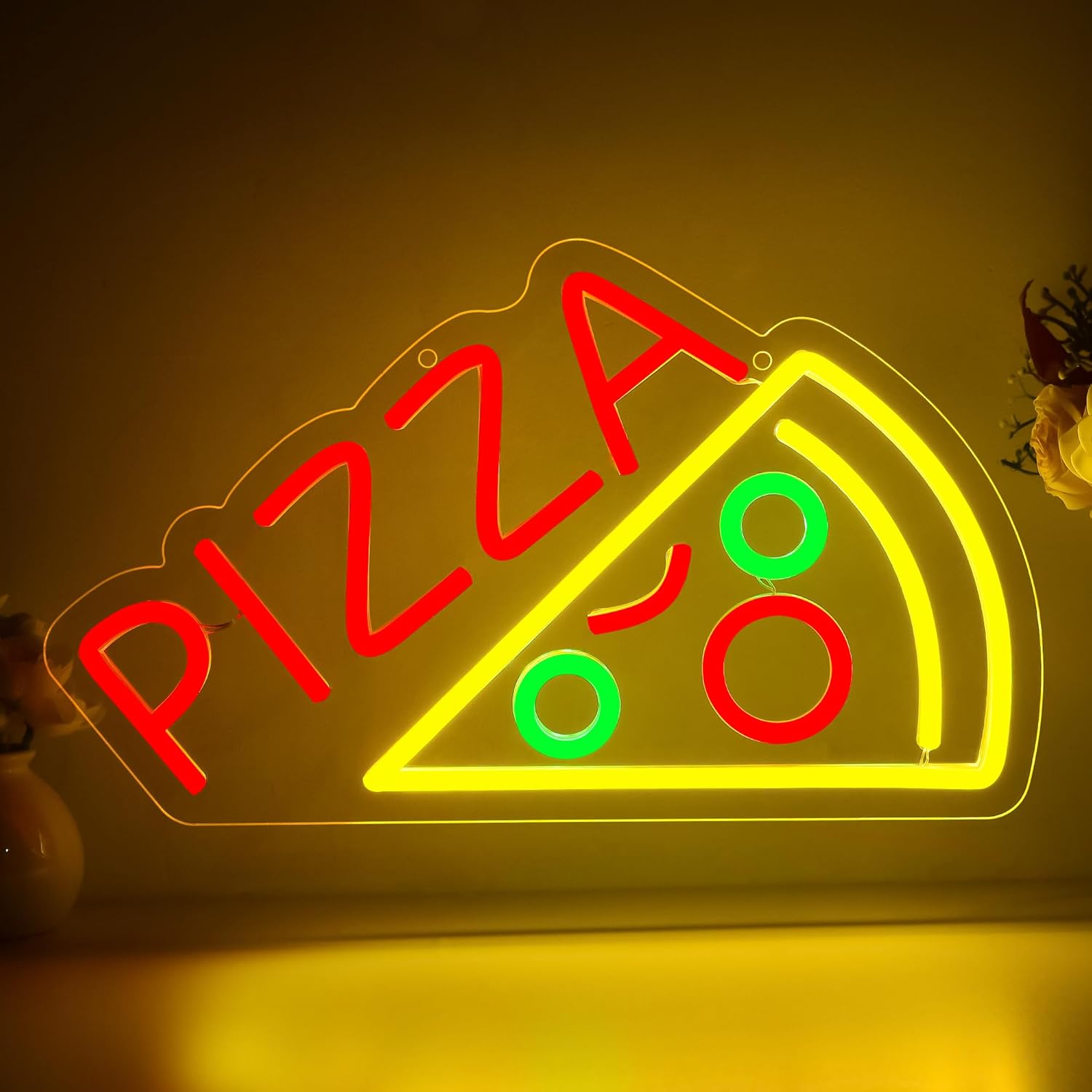 Pizza Neon Sign Business USB L - Home Bar Signs incelemesi ve fiyatı