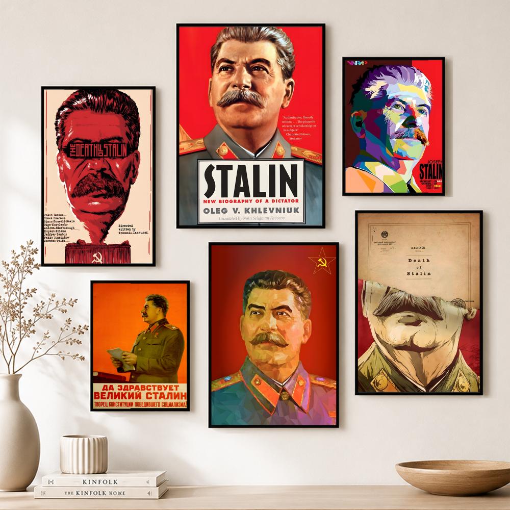 Art R-Russian Stalin Poster Pa - Home Bar And Theater incelemesi ve fiyatı
