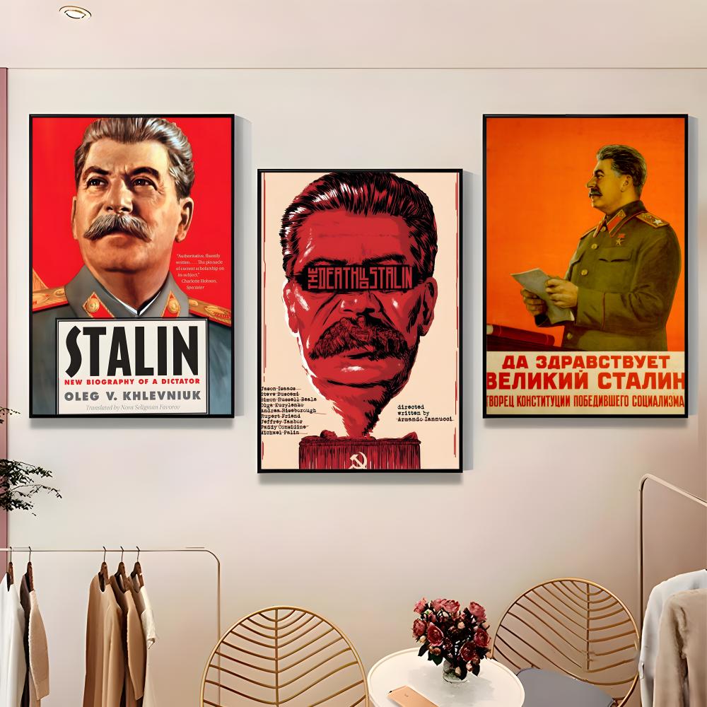 Art R-Russian Stalin Poster Pa - Home Bar And Theater incelemesi ve fiyatı