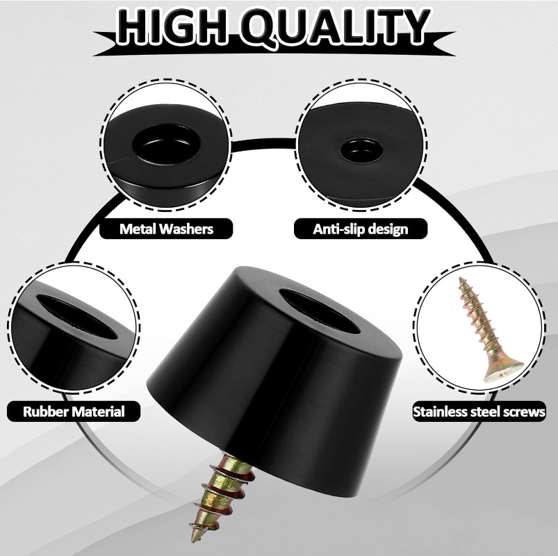 80/8pcs Rubber Pads Floor Prot - Bar Mat Rubber incelemesi ve fiyatı