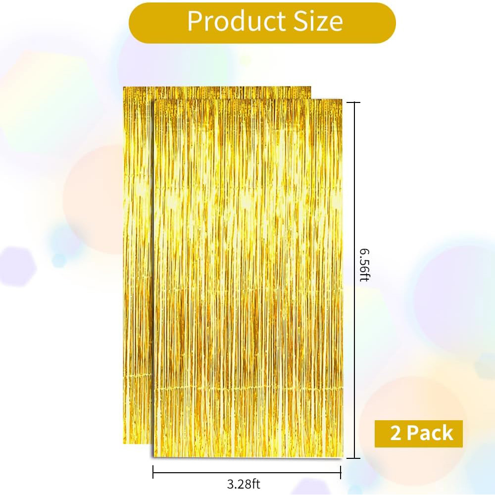 2Pack Gold Metallic Foil Tinse - Home Bargains incelemesi ve fiyatı