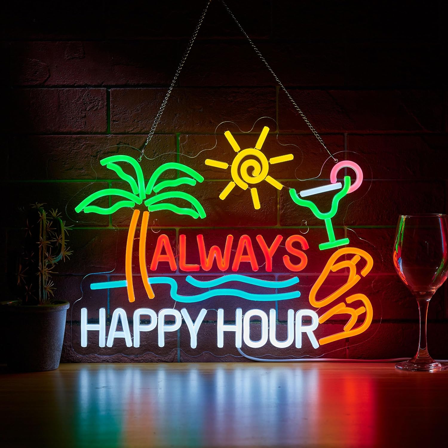 Always Happy Hour Beer Bar Neo - Home Bar Signs incelemesi ve fiyatı