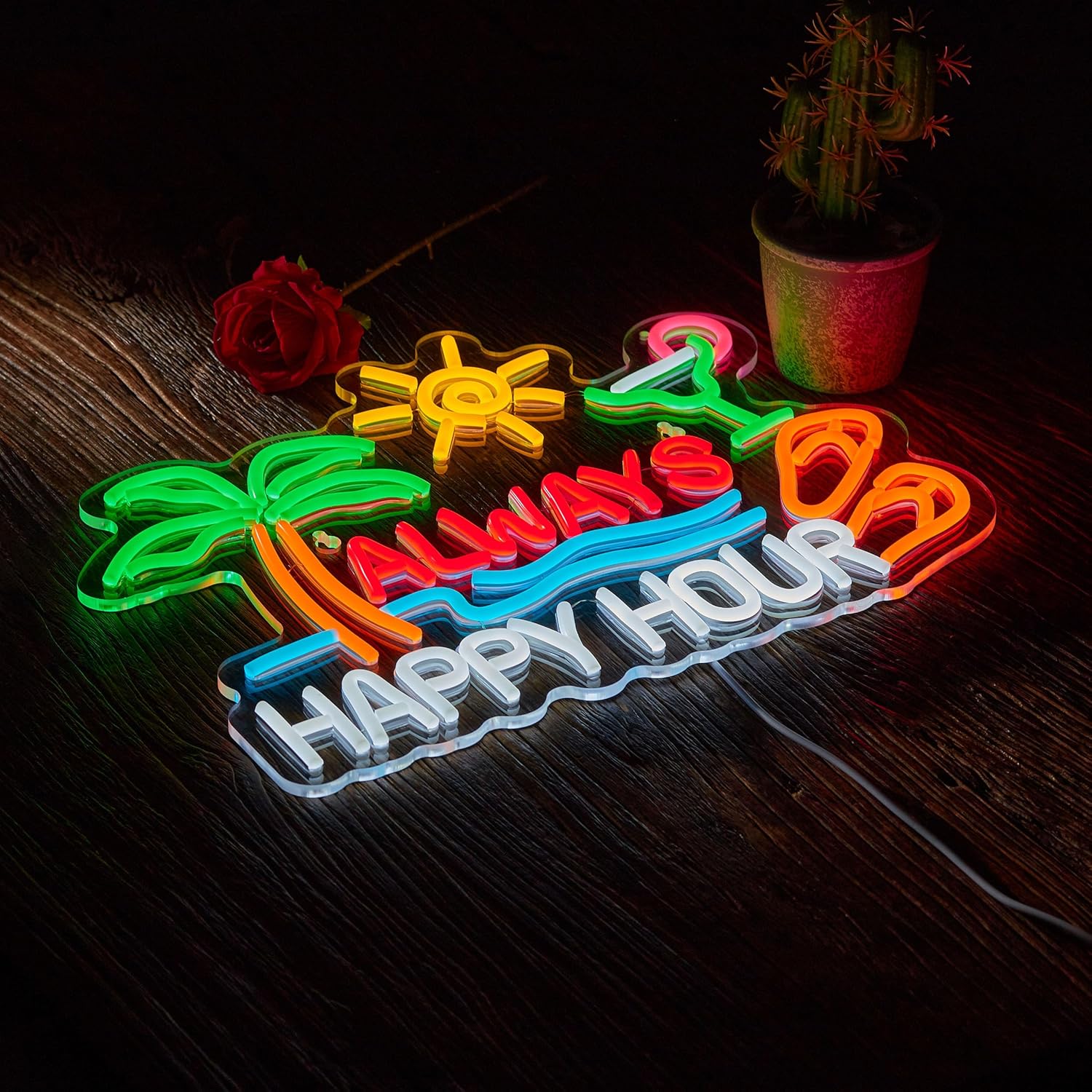 Always Happy Hour Beer Bar Neo - Home Bar Signs incelemesi ve fiyatı
