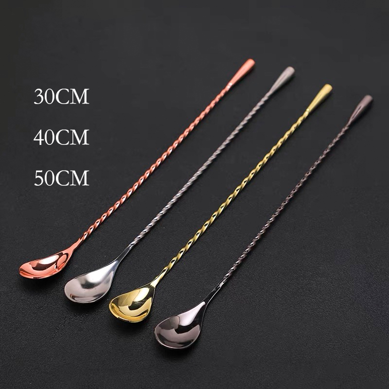 30cm/40cm/50cm Teardrop Cockta - Bar Spoon Twisted incelemesi ve fiyatı