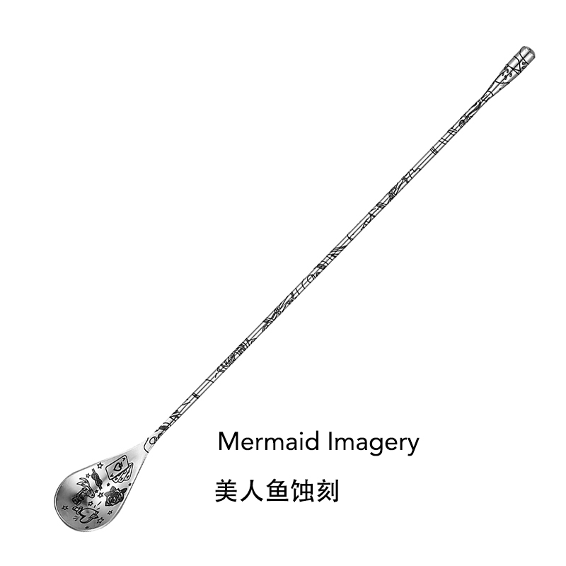 30cm/40cm/50cm Teardrop Cockta - Bar Spoon Twisted incelemesi ve fiyatı