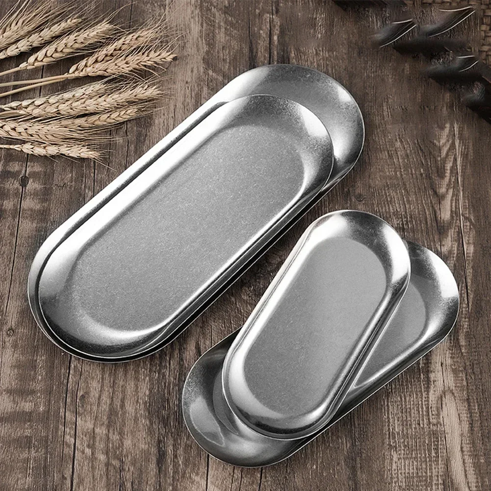 Stainless Steel Tray Oval Tray - Garnish Tray Set incelemesi ve fiyatı