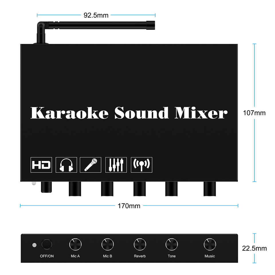 HDMI Karaoke Player Mixer Home - Home Bar And Theater incelemesi ve fiyatı