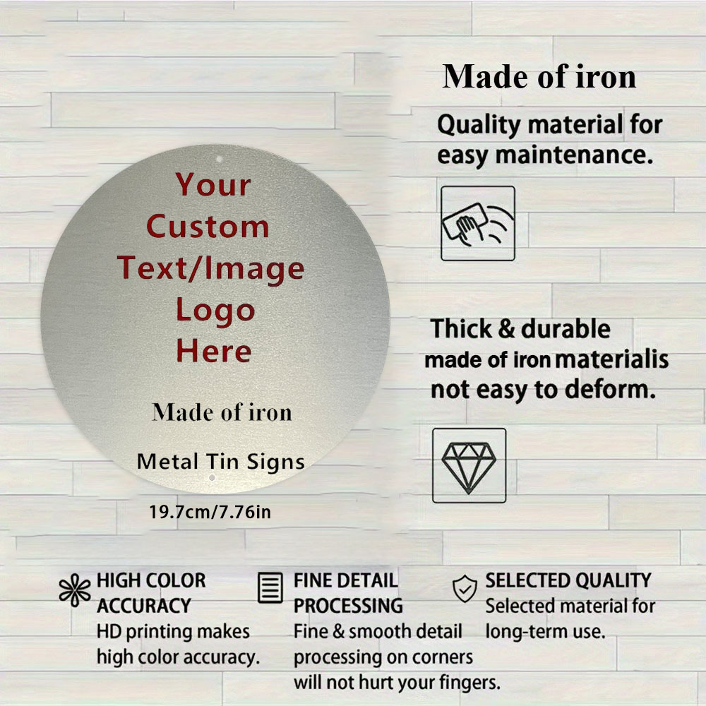 Custom Photo/Text Aluminum Sig - Home Bar Signs incelemesi ve fiyatı