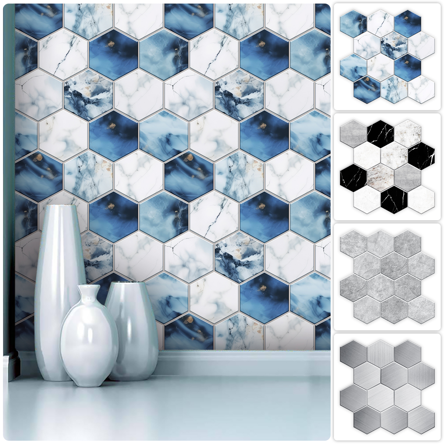 5 Styles Flat Hexagon Marble E - Home Bar Sink incelemesi ve fiyatı