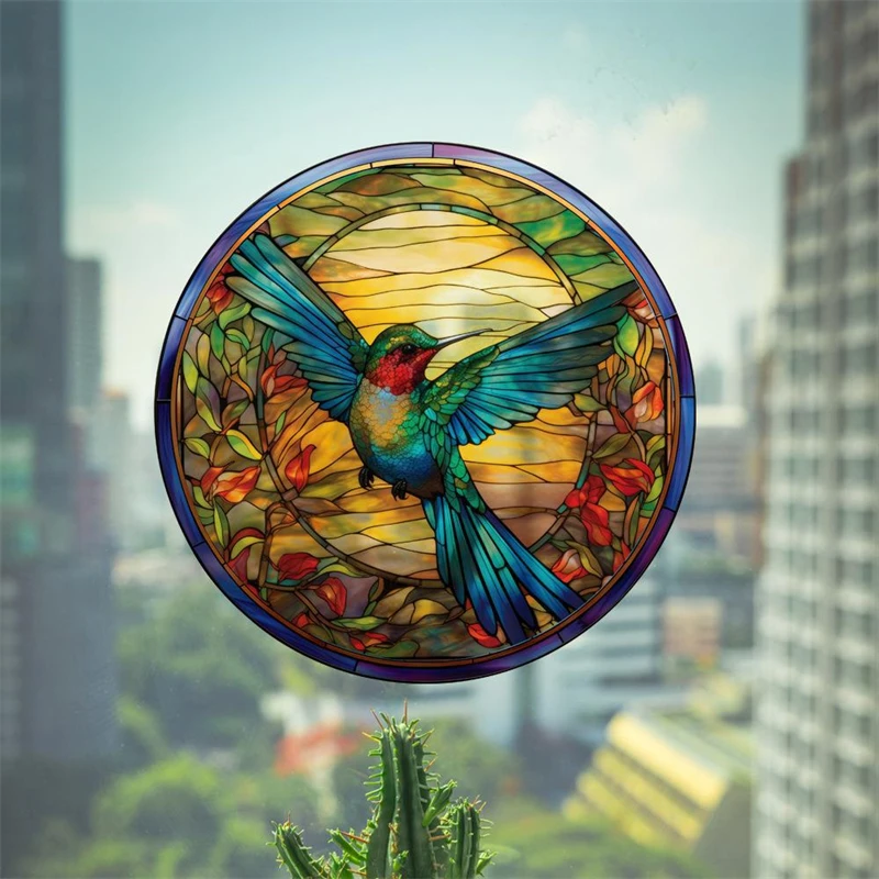 Retro Colorful Stained Humming - Old Fashioned Glass incelemesi ve fiyatı