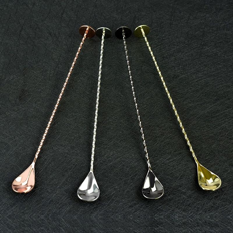 1Pcs Cocktail Bar Spoon Stainl - Bar Spoon Twisted incelemesi ve fiyatı