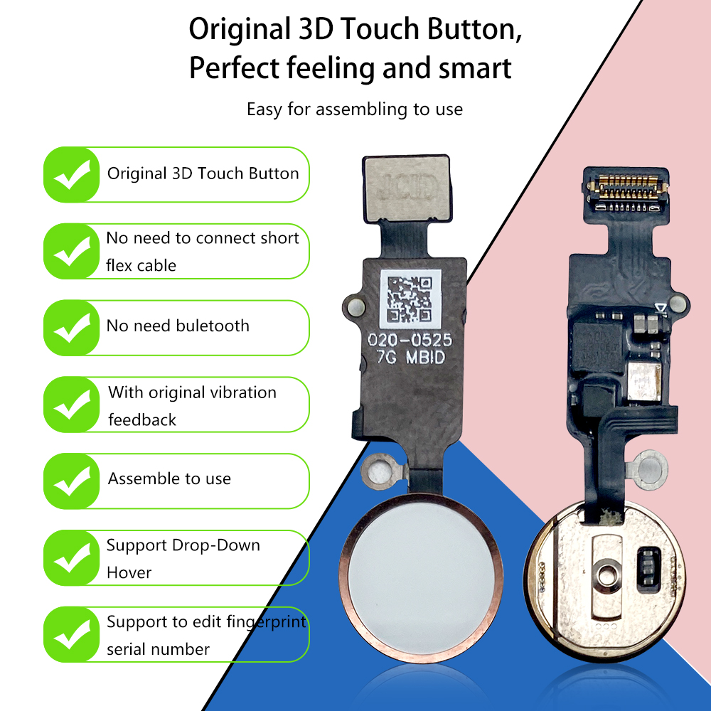 JC 6th 3D Home Button Flex For - Home Bar Iphone incelemesi ve fiyatı