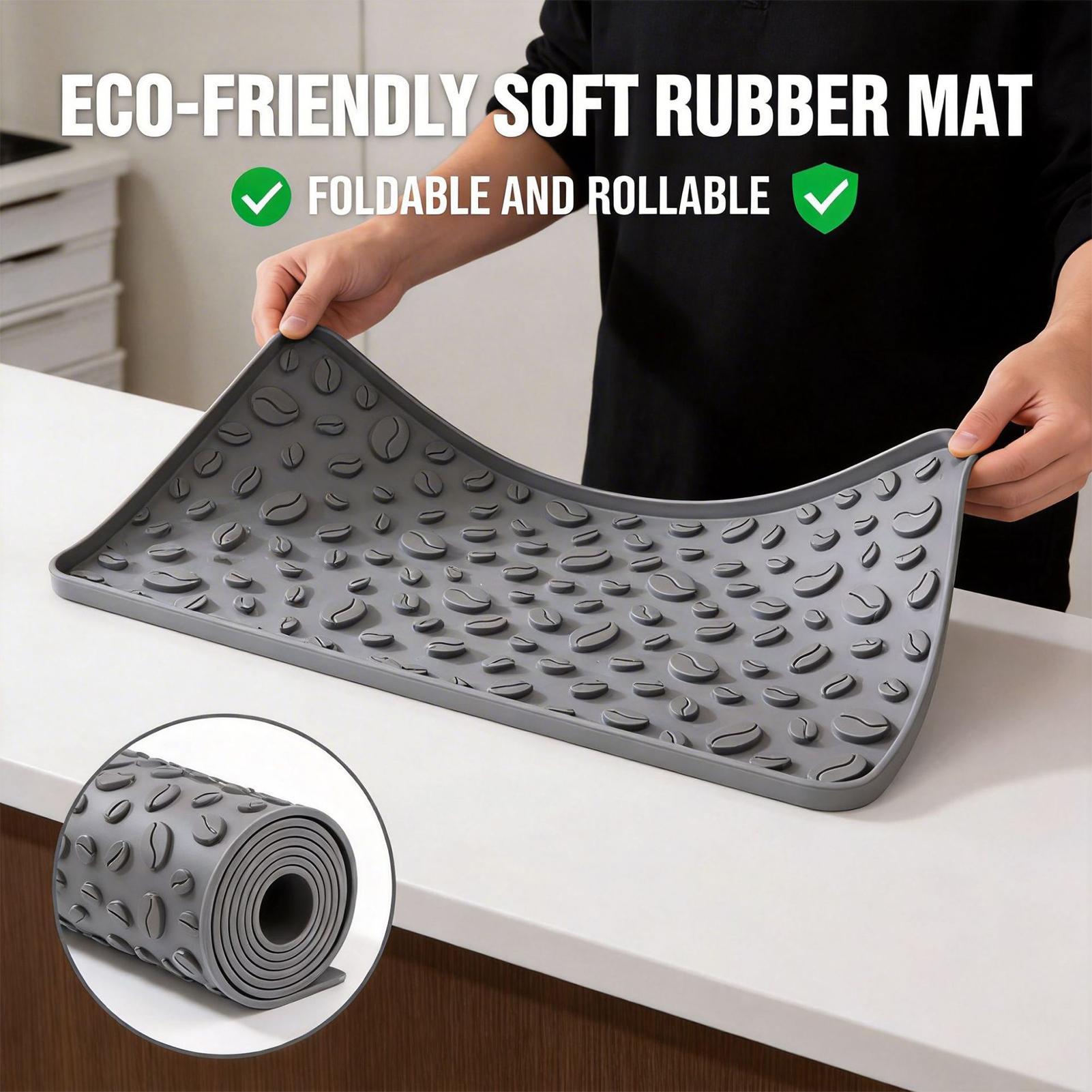 Silicone Coffee Bar Mat 16x8 I - Bar Mat Rubber incelemesi ve fiyatı