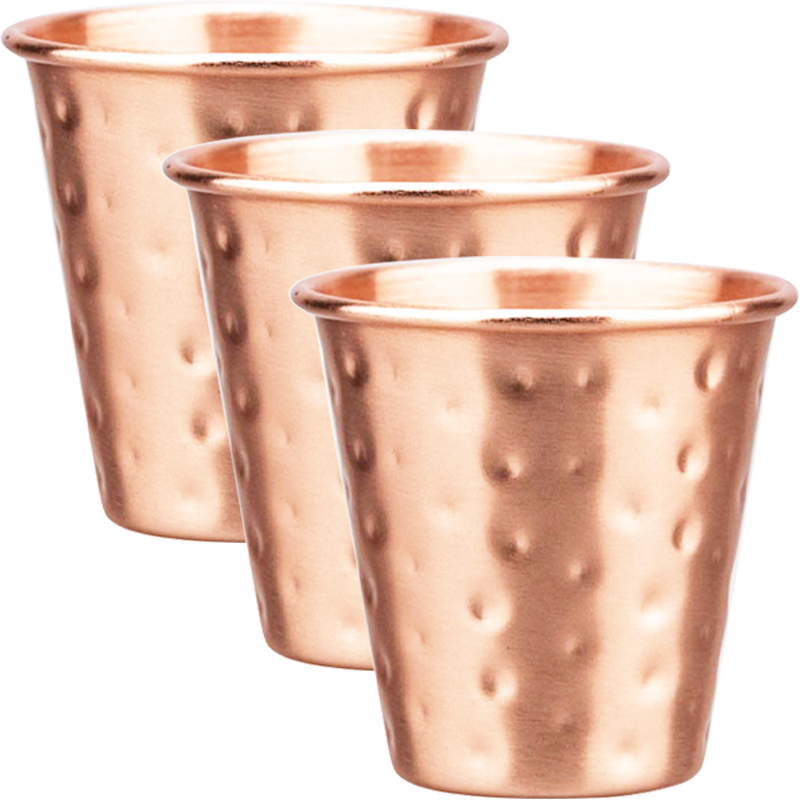 3/4Pcs New 60ml 100% Copper Cu - Mule Copper Mug incelemesi ve fiyatı