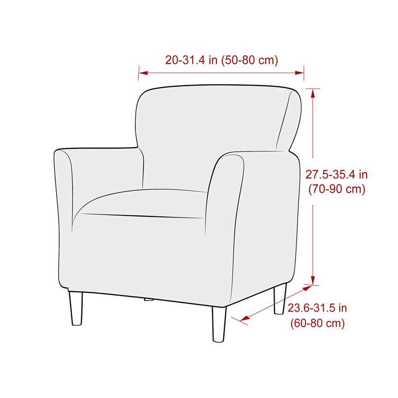 1PC Stretch Spandex Tub Chair  - Home Bar Lounge incelemesi ve fiyatı