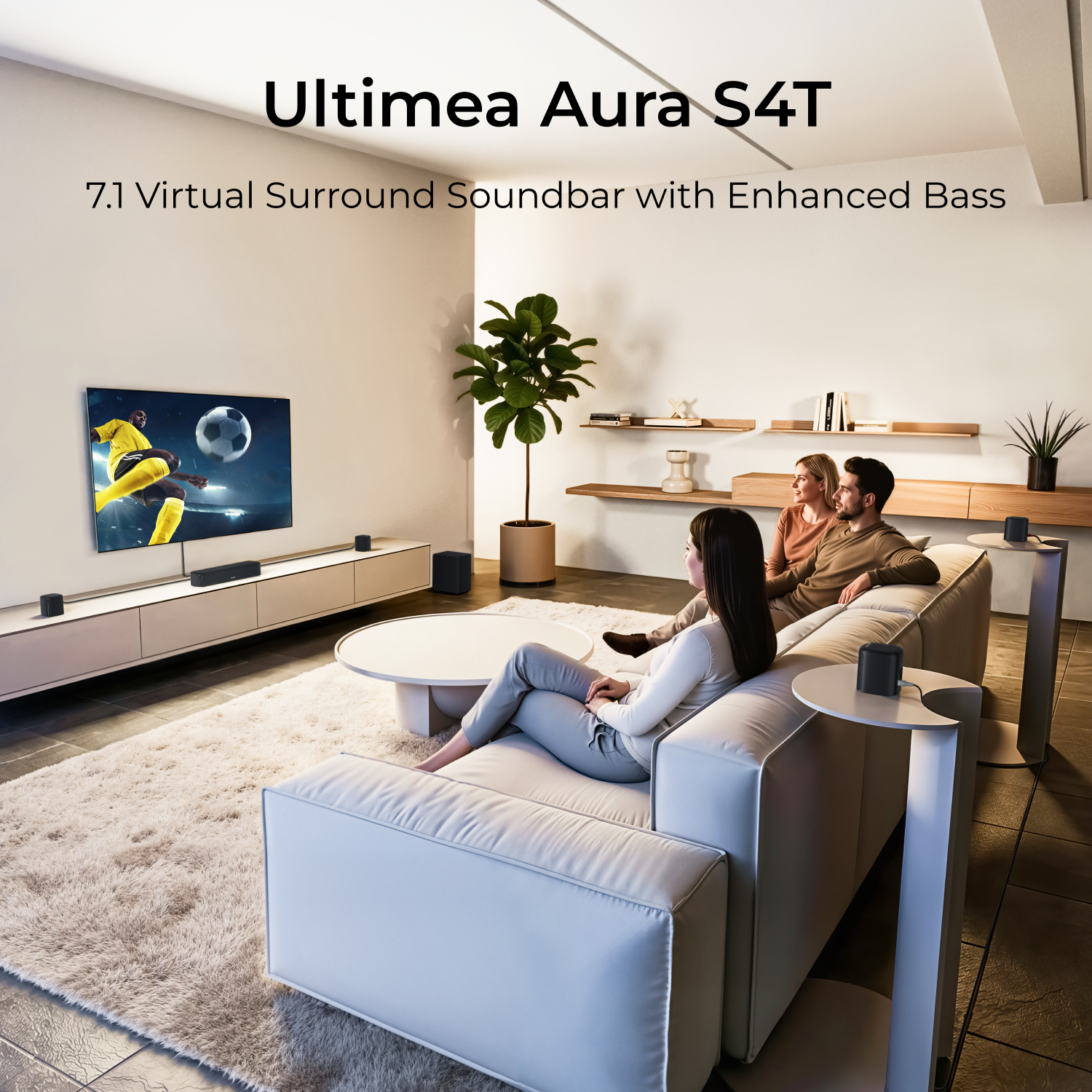 ULTIMEA 7.1ch Sound Bar with S - Home Bar And Theater incelemesi ve fiyatı