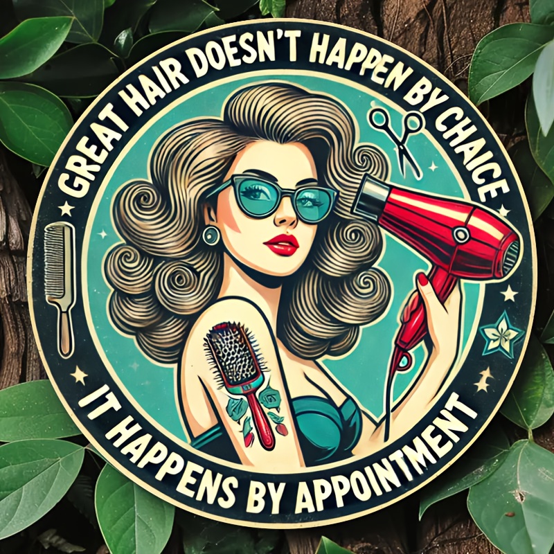 1pc Retro Hair Care Metal Alum - Home Barber incelemesi ve fiyatı
