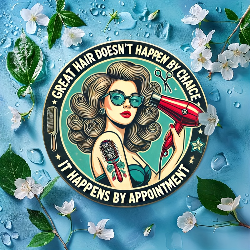 1pc Retro Hair Care Metal Alum - Home Barber incelemesi ve fiyatı