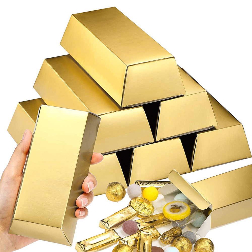 6Pcs Gold Bars Fake Bar Gift B - Bar Cart Gold incelemesi ve fiyatı