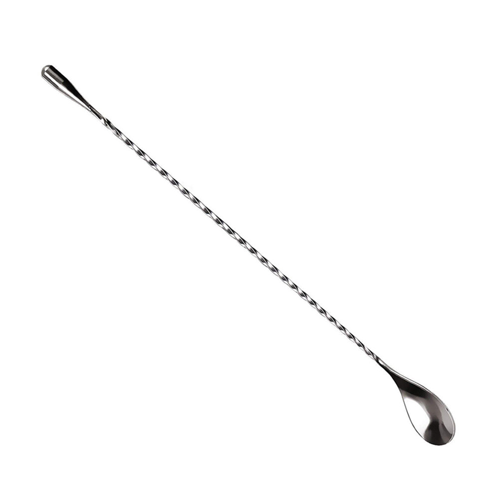 2Pcs Long Stainless Steel Cock - Bar Spoon Twisted incelemesi ve fiyatı