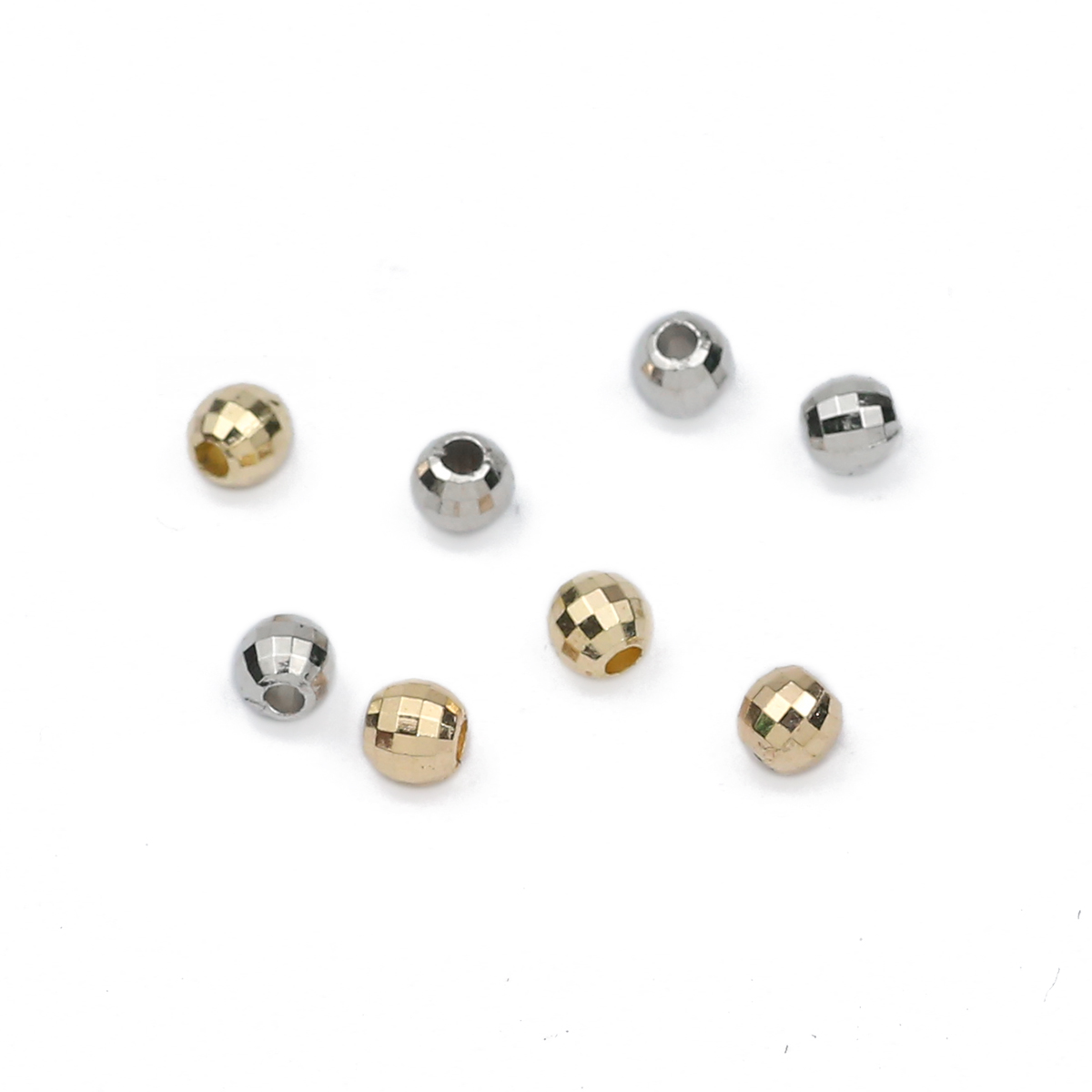 200PCS 4MM faceted round Loose - Bar Cart Gold incelemesi ve fiyatı