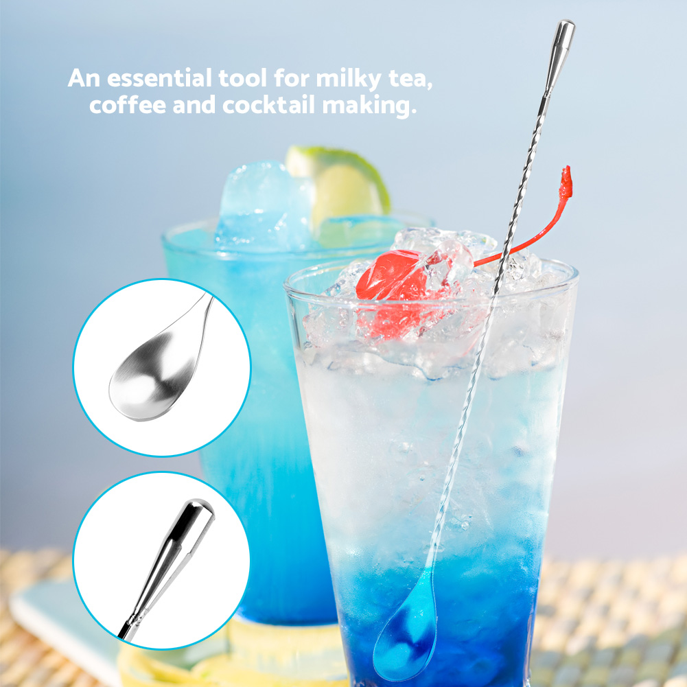 Stainless Steel Bar Wine Cockt - Bar Spoon Twisted incelemesi ve fiyatı