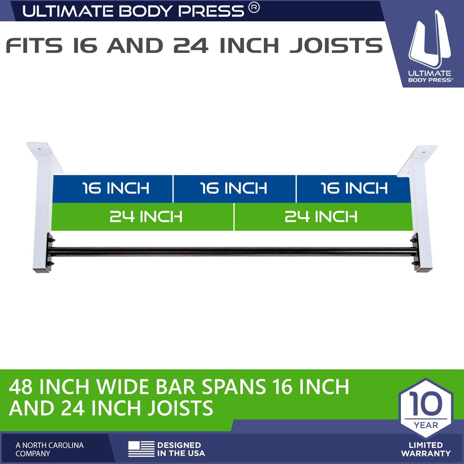 Ceiling Pull Up Bar with 48-In - Home Bar And Gym incelemesi ve fiyatı