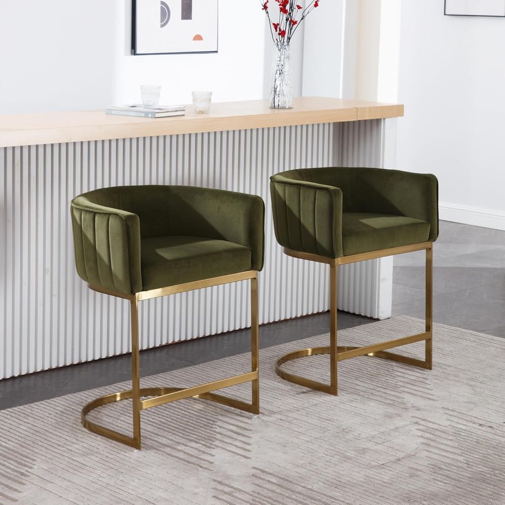 24 Velvet Upholstered Counter  - Home Bar And Counter incelemesi ve fiyatı