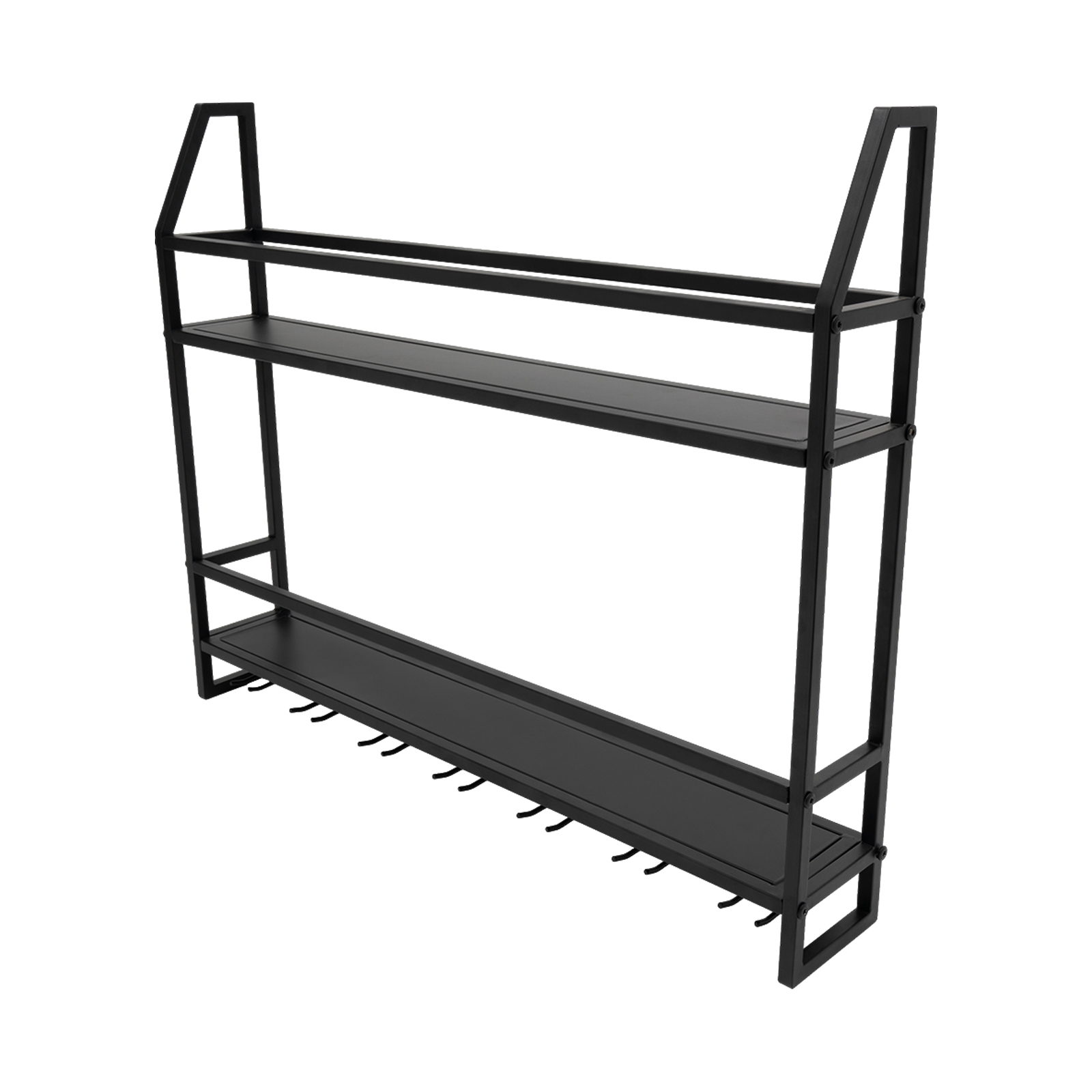 Double-layer Wine Rack Wall-Mo - Home Bar Stand incelemesi ve fiyatı