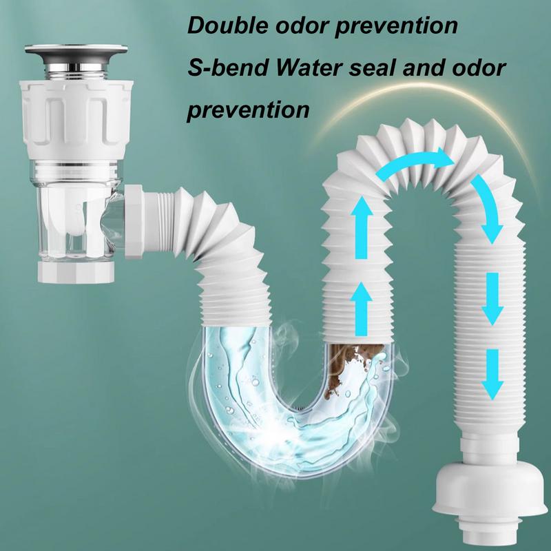 Telescoping Anti-odor Drain Pi - Home Bar Sink incelemesi ve fiyatı